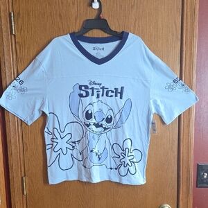 Disney Stitch Light Blue Kids T-Shirt
